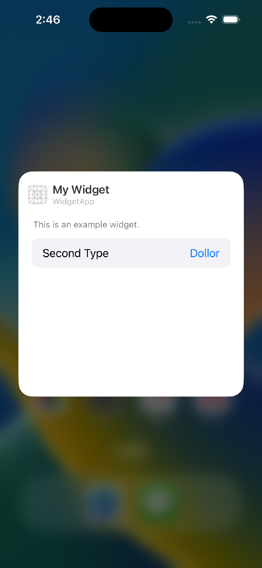 iOS Widget 06 - Making a Dynamic Configurable Widget for tow Intent